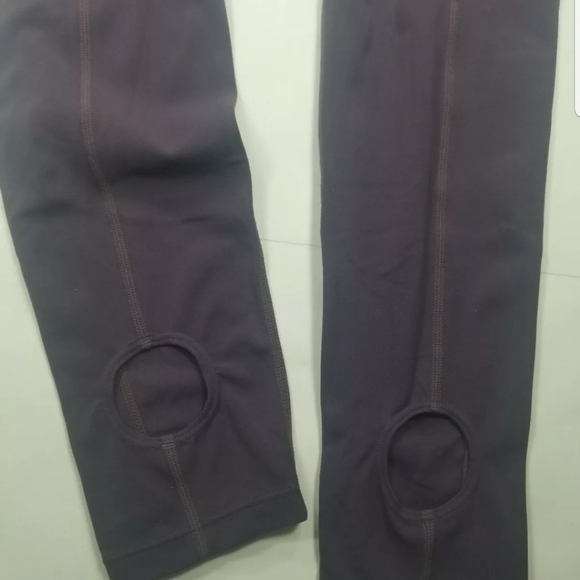 Athleta Sz XS Barre Stirrup Tight Purple 353531 - Picture 11 of 12